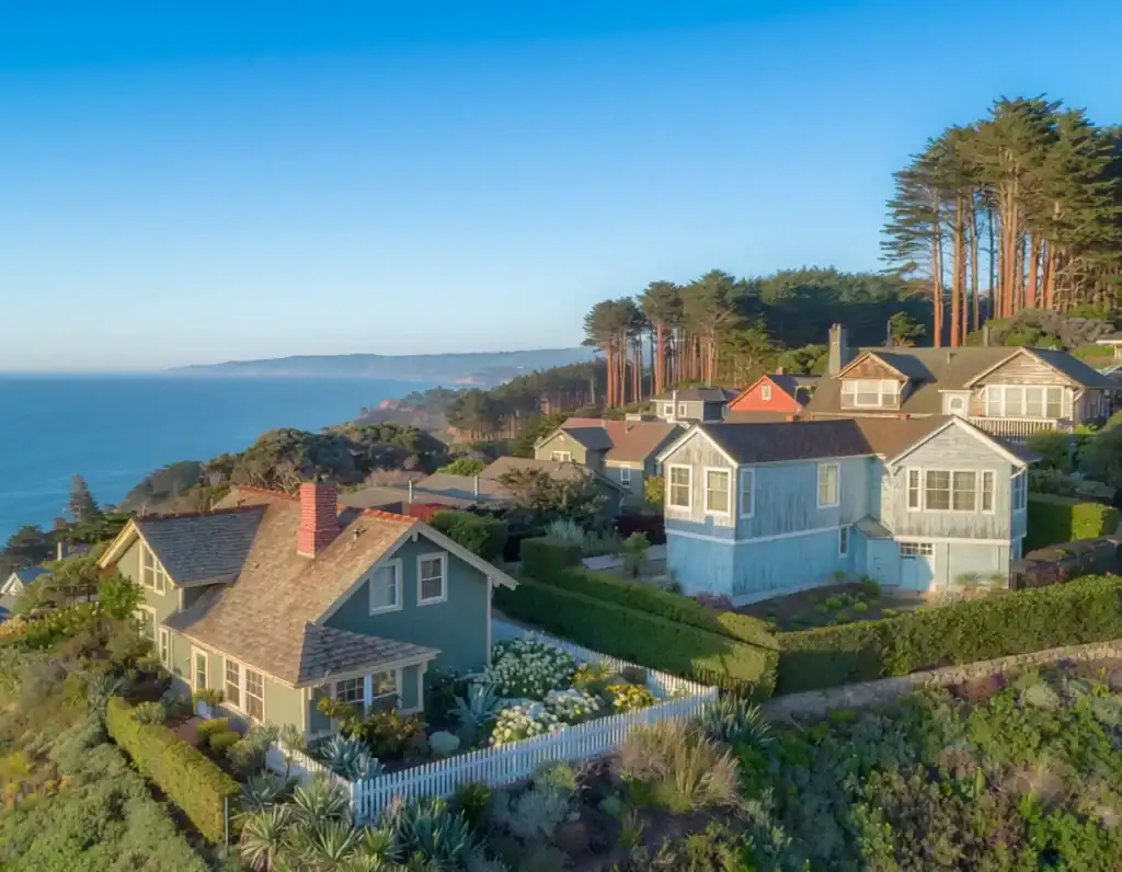 Residential neighborhoods across Santa Cruz County managed by Pelican Property Management
